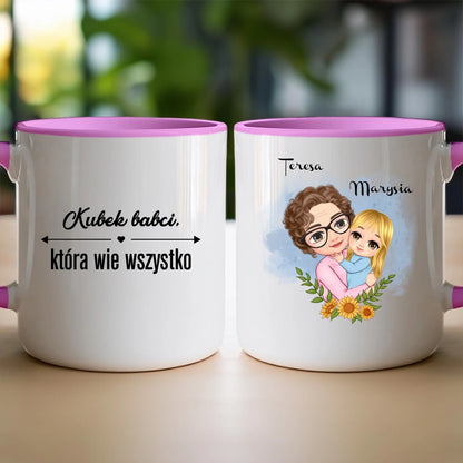 Kubek personalizowany dla babci #230