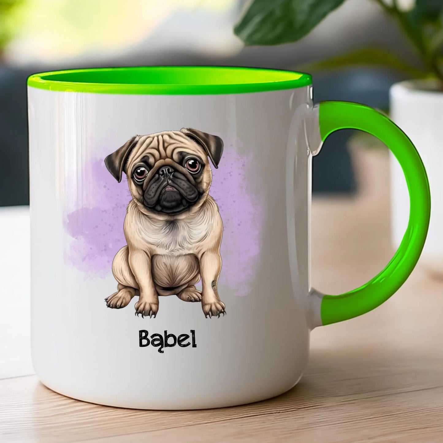 Kubek personalizowany z psem #42