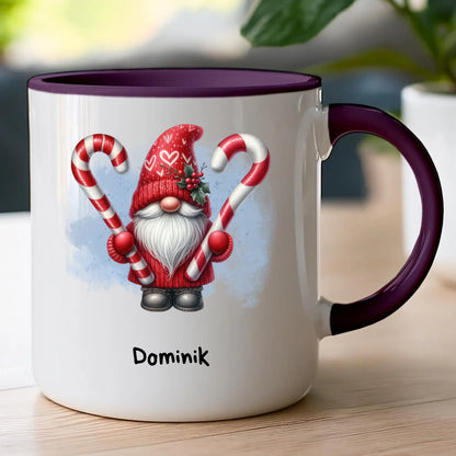 Kubek personalizowany świąteczny Gnom #100