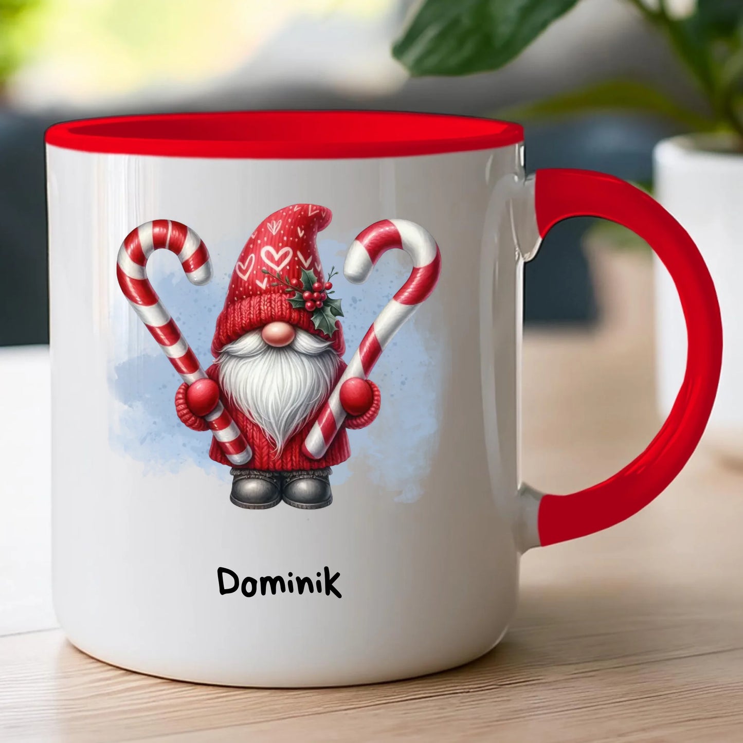 Kubek personalizowany świąteczny Gnom #100