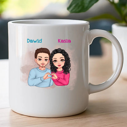 Kubek personalizowany dla par #60
