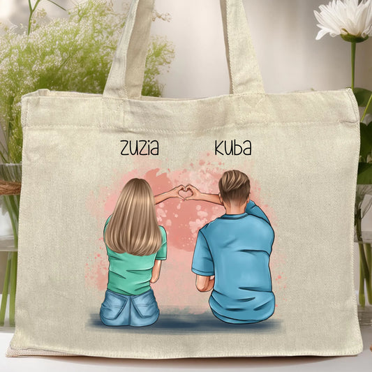 Torba personalizowana dla par #52