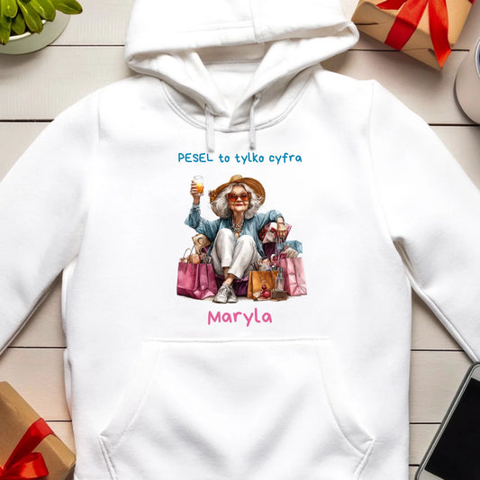 Bluza personalizowana dla starszej pani #405