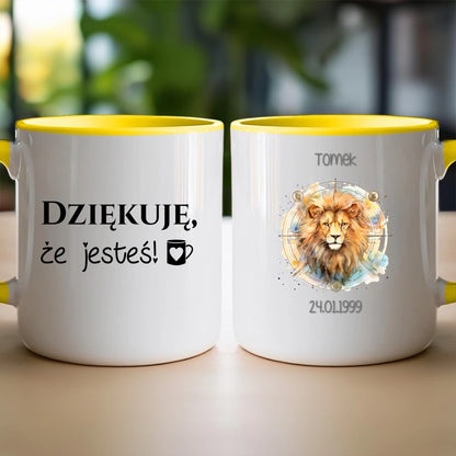 Kubek personalizowany ze znakiem zodiaku #11