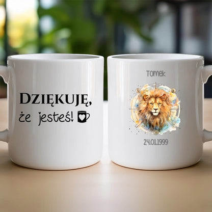 Kubek personalizowany ze znakiem zodiaku #11