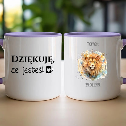 Kubek personalizowany ze znakiem zodiaku #11