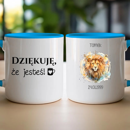 Kubek personalizowany ze znakiem zodiaku #11
