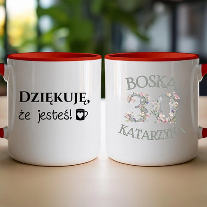 Kubek personalizowany na urodziny - dowolna liczba #5011
