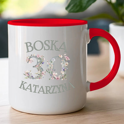 Kubek personalizowany na urodziny - dowolna liczba #5011