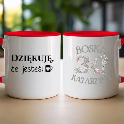 Kubek personalizowany na urodziny - dowolna liczba #5011