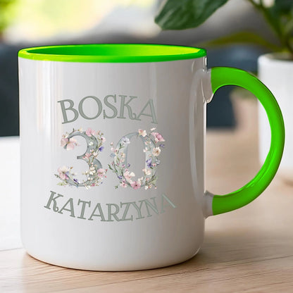 Kubek personalizowany na urodziny - dowolna liczba #5011