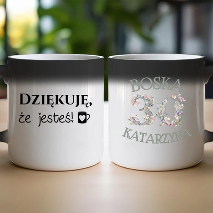 Kubek personalizowany na urodziny - dowolna liczba #5011