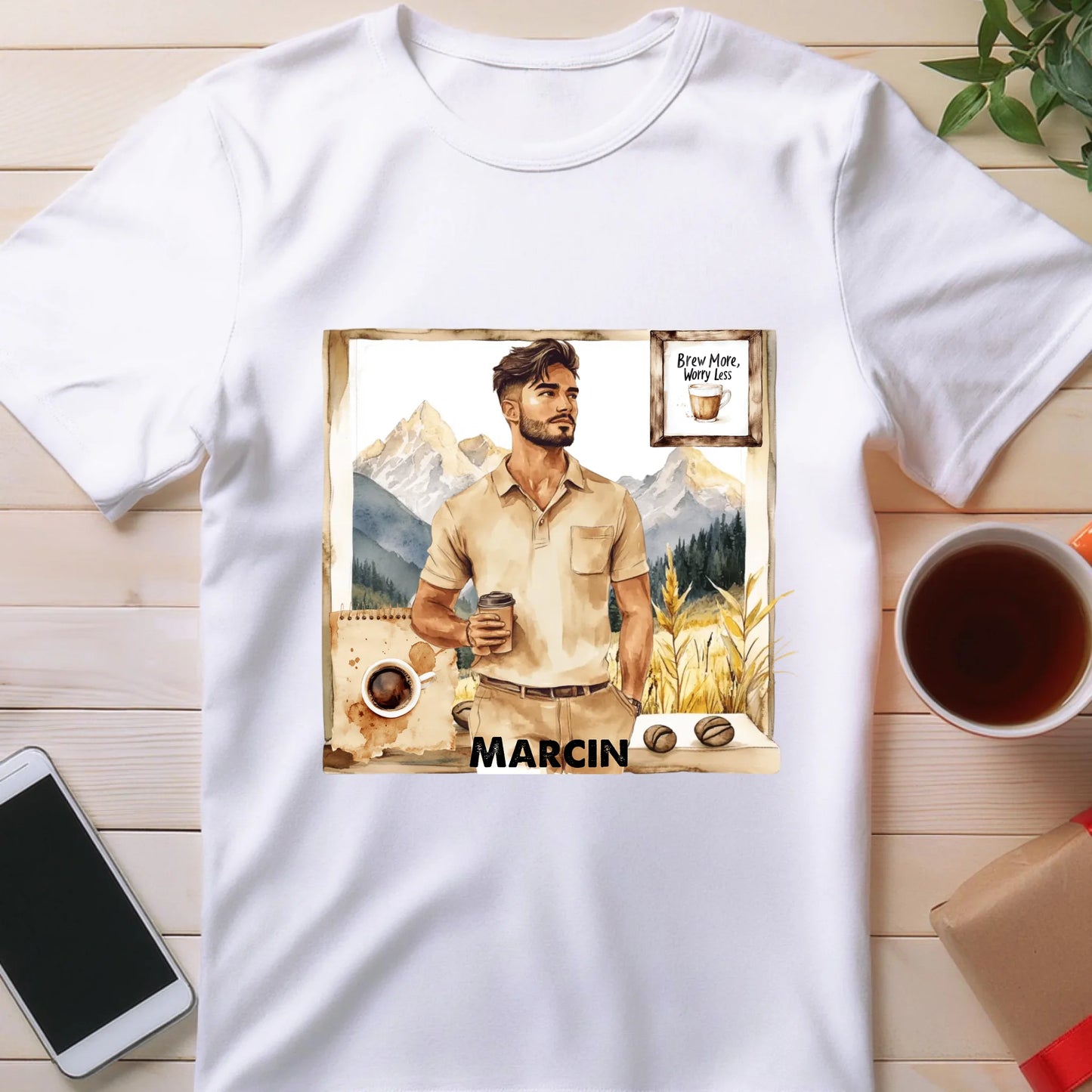 Koszulka personalizowana dla Fana Kawy #113
