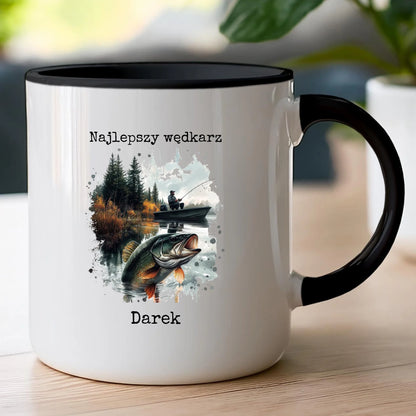 Personalizowany kubek dla wędkarza #192