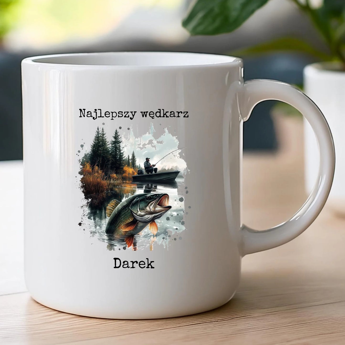 Personalizowany kubek dla wędkarza #192
