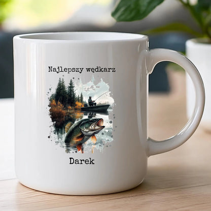 Personalizowany kubek dla wędkarza #192