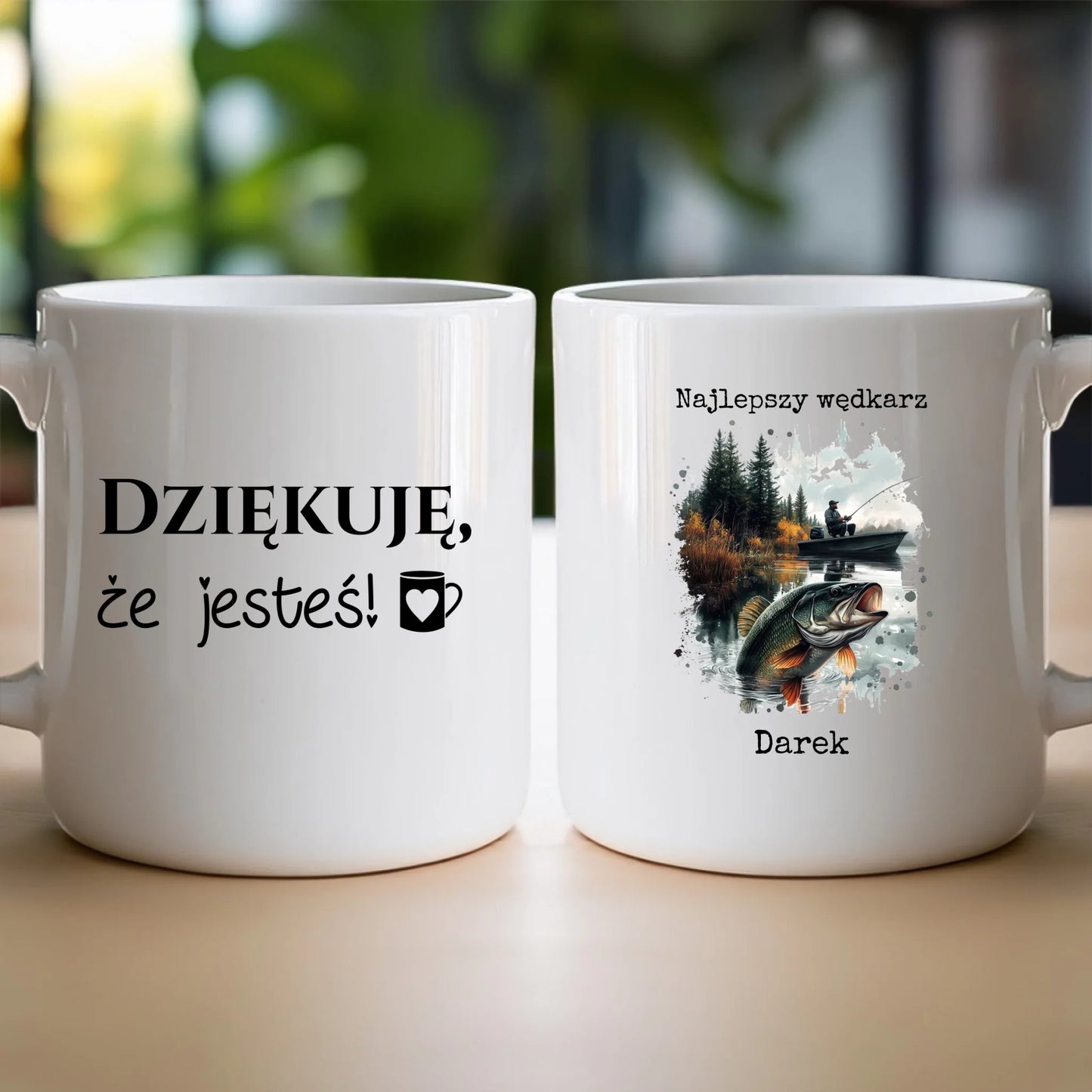 Personalizowany kubek dla wędkarza #192