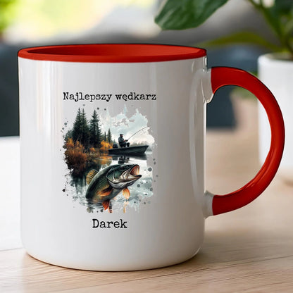 Personalizowany kubek dla wędkarza #192