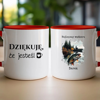 Personalizowany kubek dla wędkarza #192