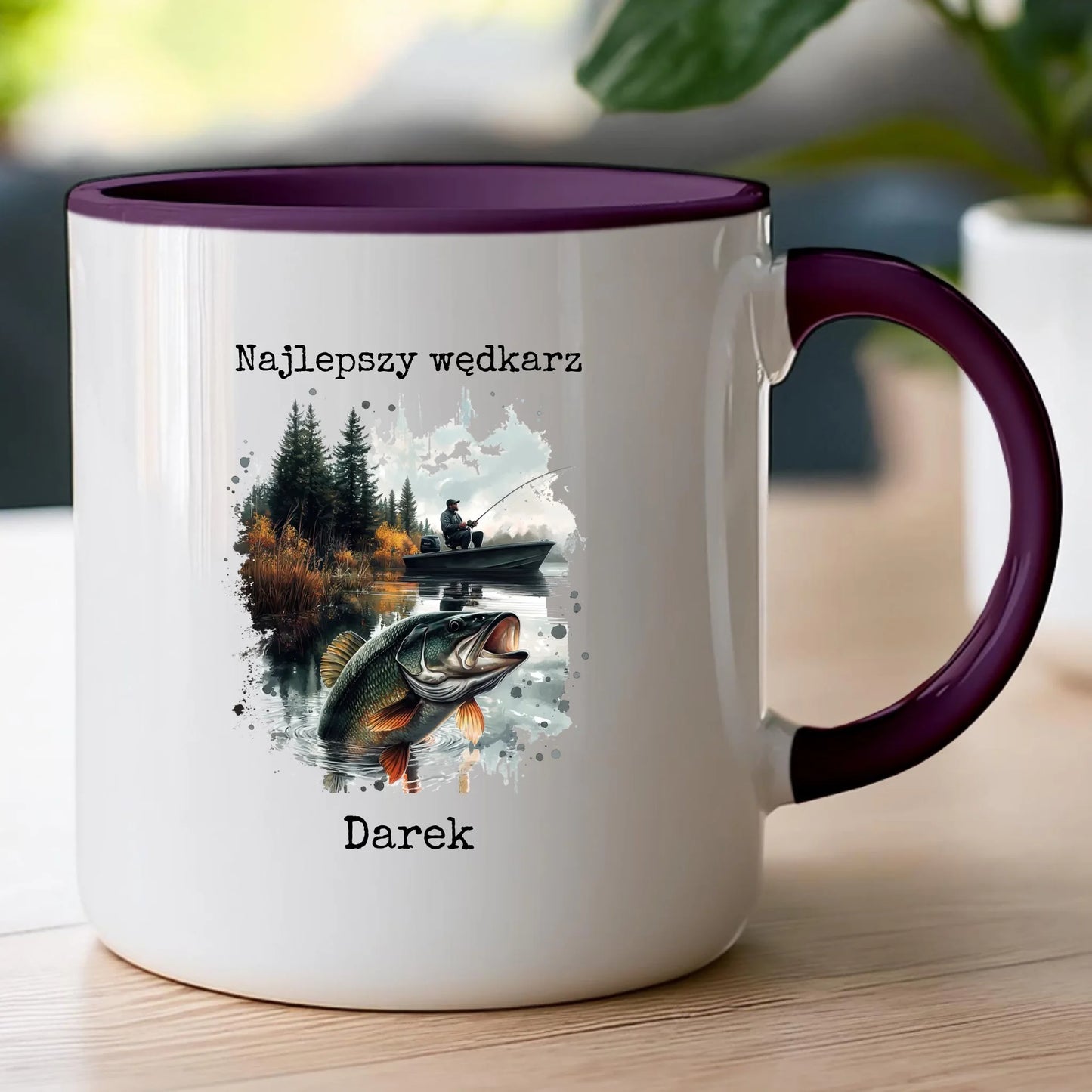 Personalizowany kubek dla wędkarza #192