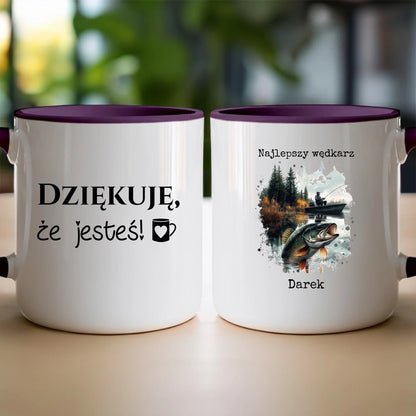 Personalizowany kubek dla wędkarza #192