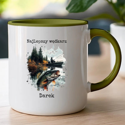 Personalizowany kubek dla wędkarza #192