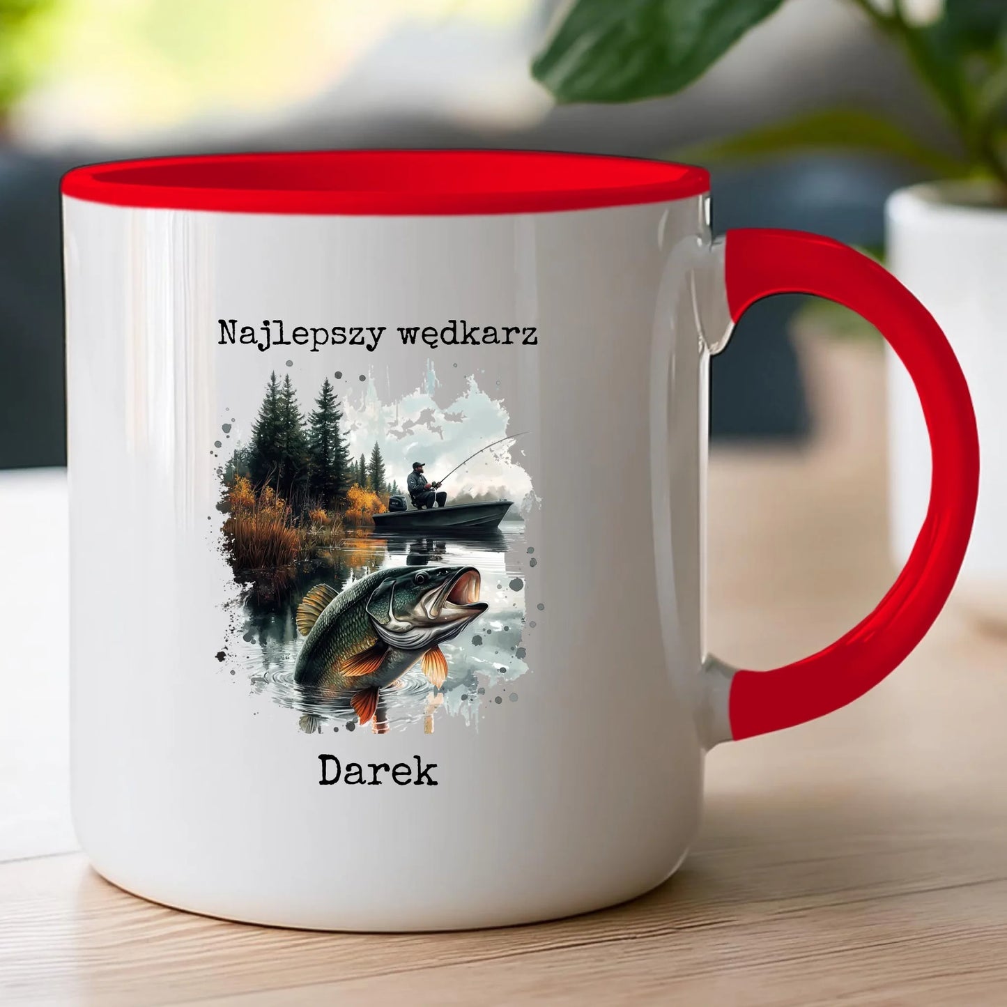 Personalizowany kubek dla wędkarza #192