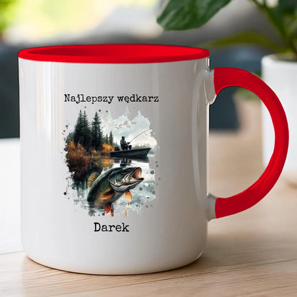 Personalizowany kubek dla wędkarza #192