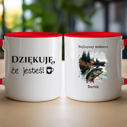 Personalizowany kubek dla wędkarza #192