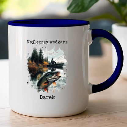 Personalizowany kubek dla wędkarza #192