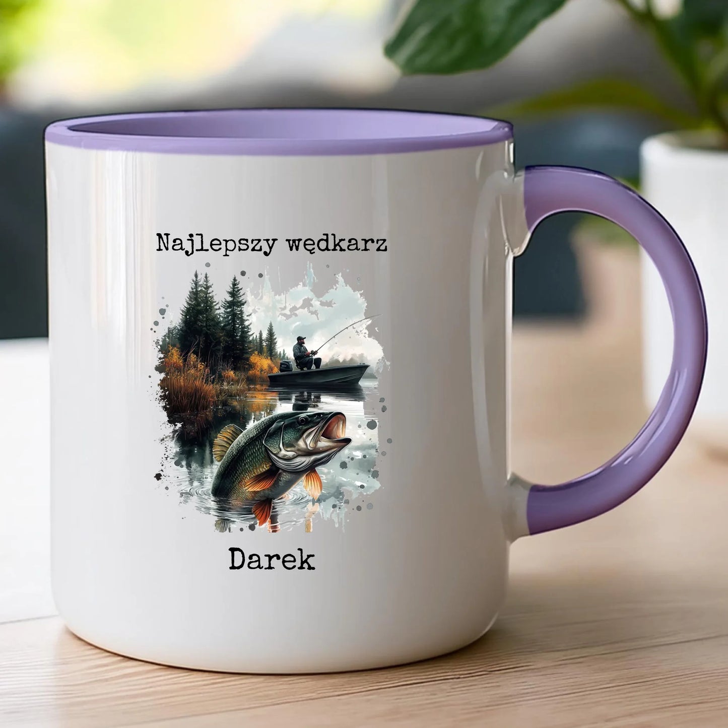 Personalizowany kubek dla wędkarza #192