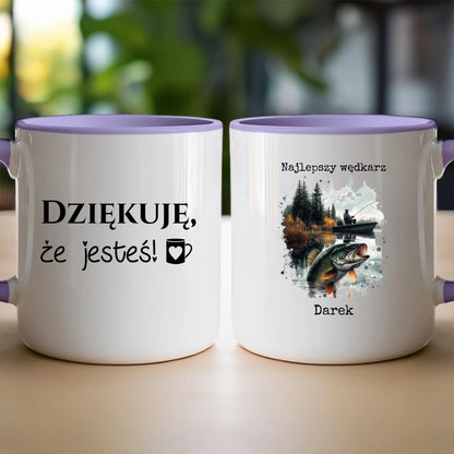 Personalizowany kubek dla wędkarza #192