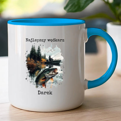 Personalizowany kubek dla wędkarza #192