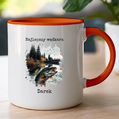 Personalizowany kubek dla wędkarza #192