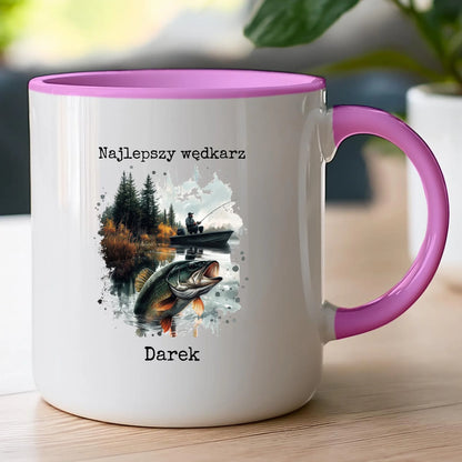 Personalizowany kubek dla wędkarza #192