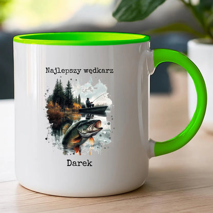 Personalizowany kubek dla wędkarza #192