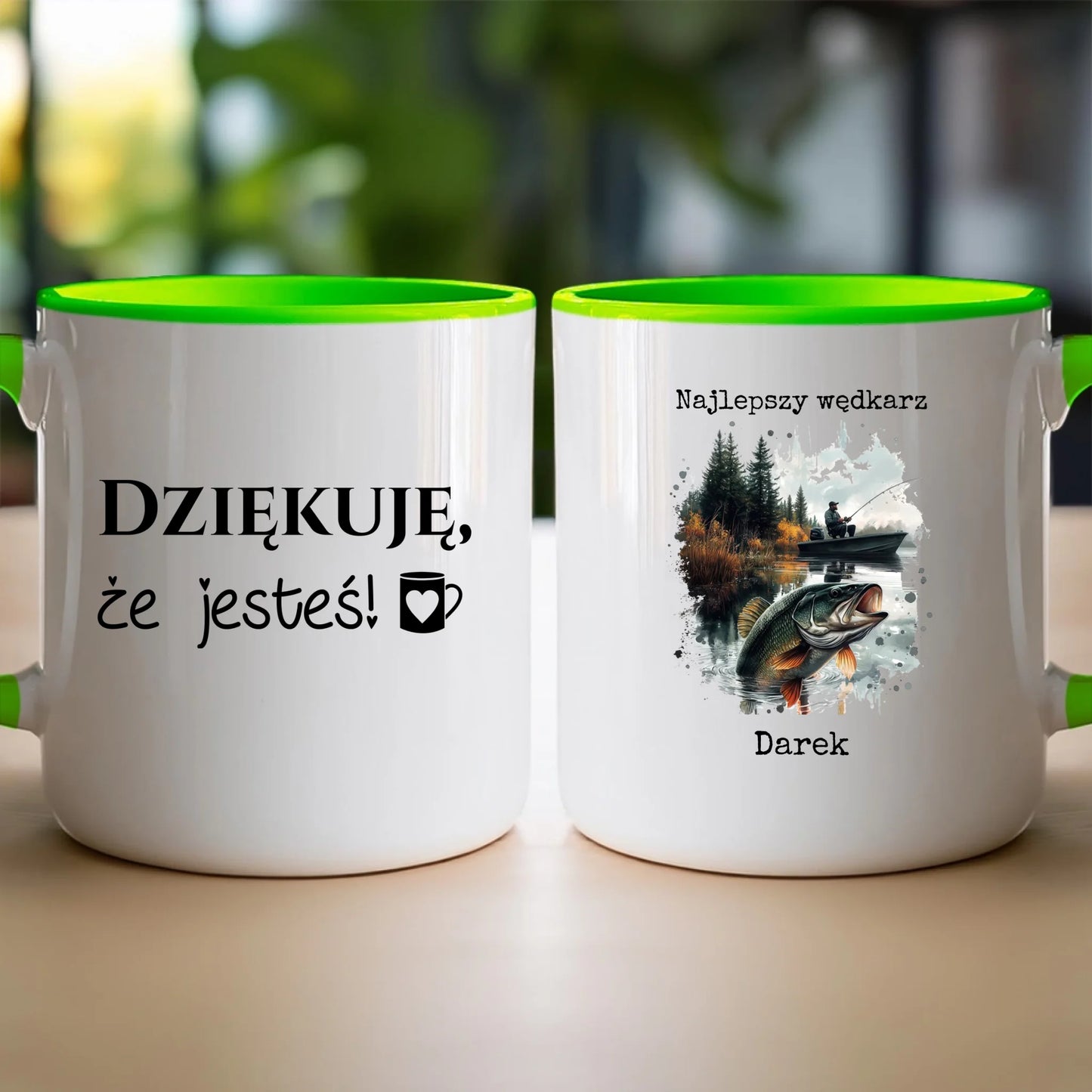 Personalizowany kubek dla wędkarza #192