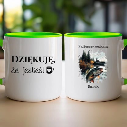 Personalizowany kubek dla wędkarza #192