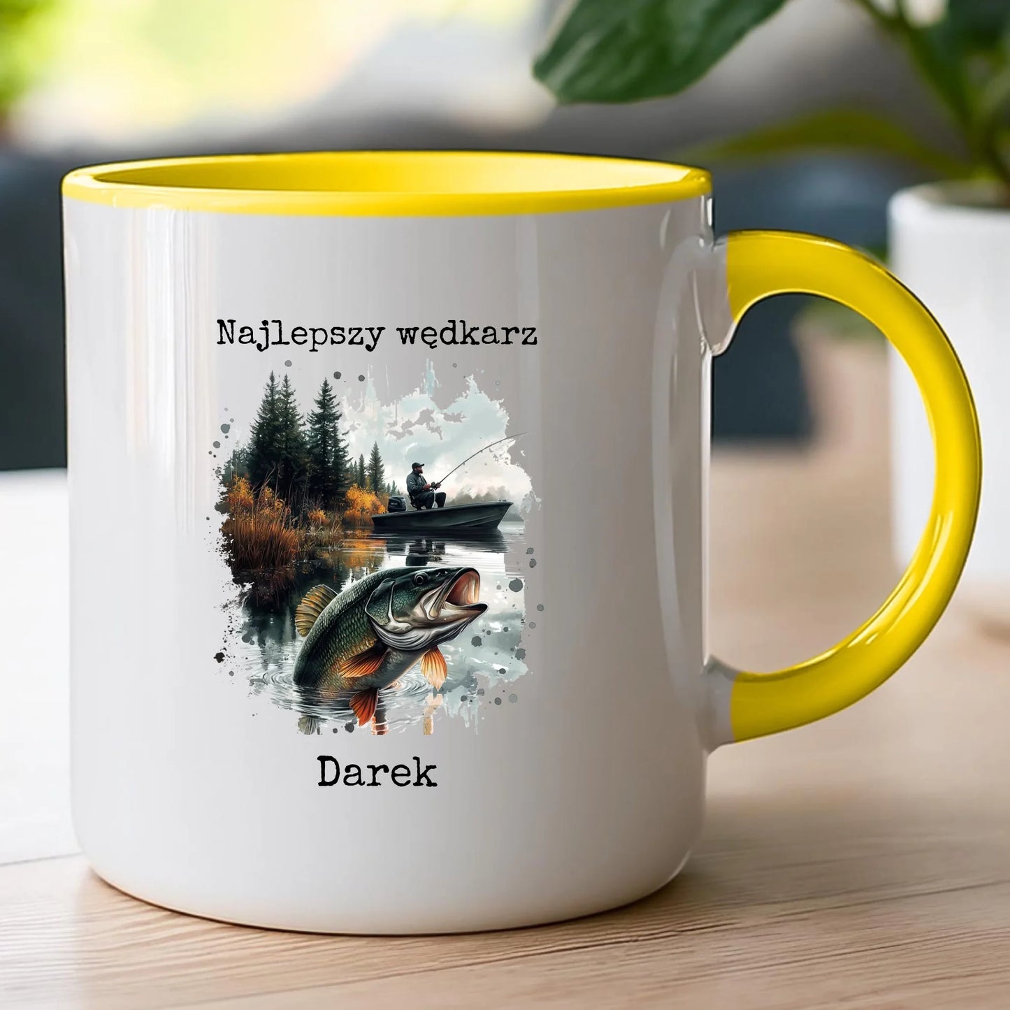 Personalizowany kubek dla wędkarza #192