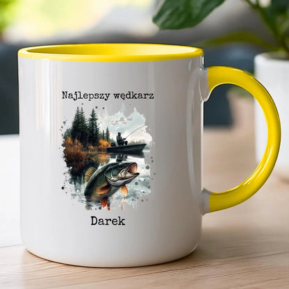Personalizowany kubek dla wędkarza #192