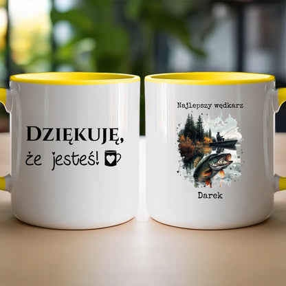 Personalizowany kubek dla wędkarza #192