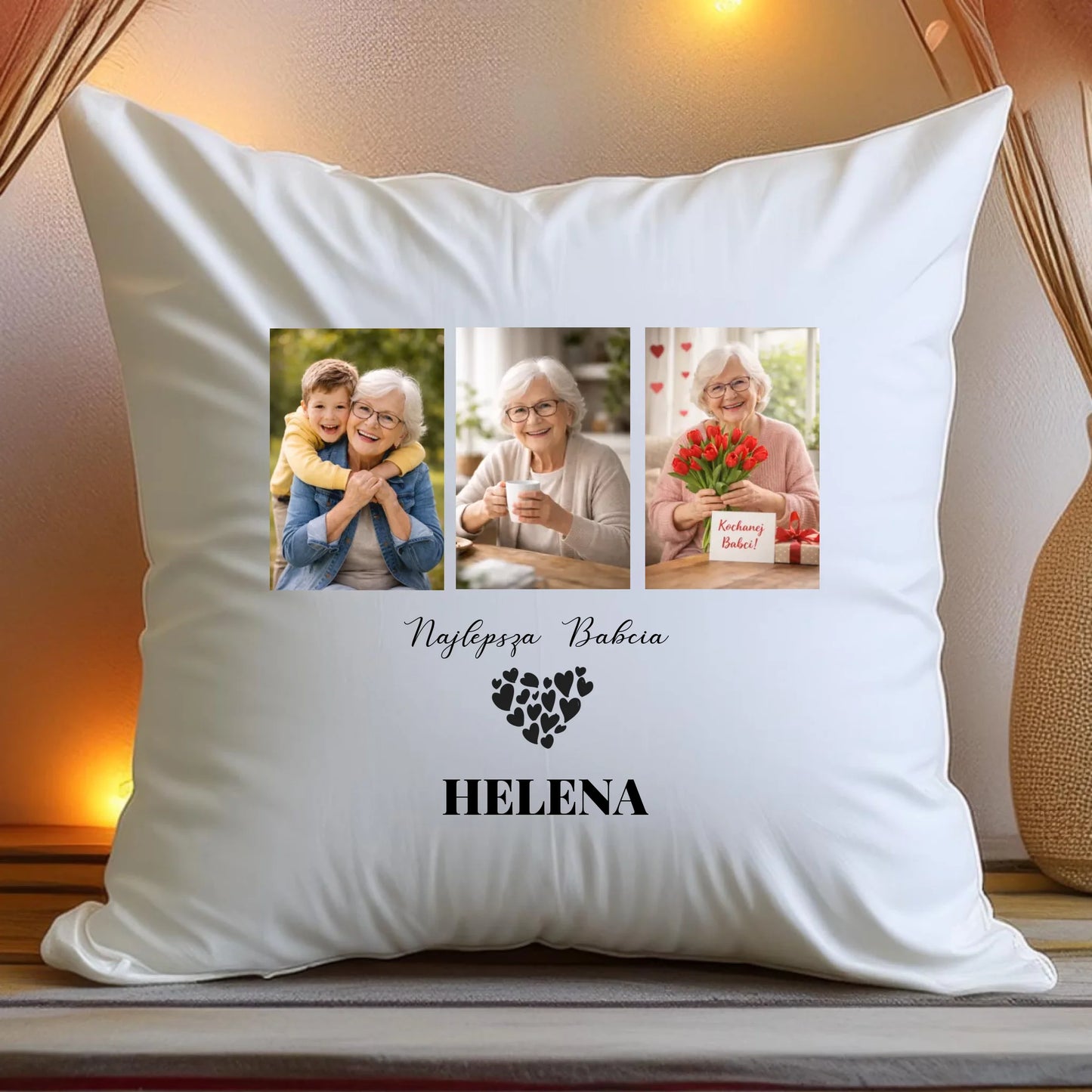 Poduszka personalizowana dla babci #457