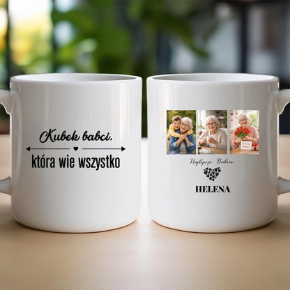 Kubek personalizowany dla babci #457