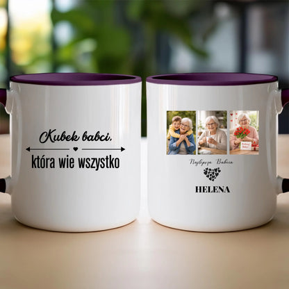 Kubek personalizowany dla babci #457