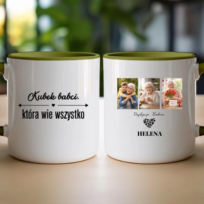 Kubek personalizowany dla babci #457