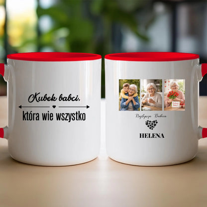 Kubek personalizowany dla babci #457