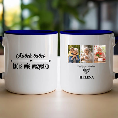 Kubek personalizowany dla babci #457