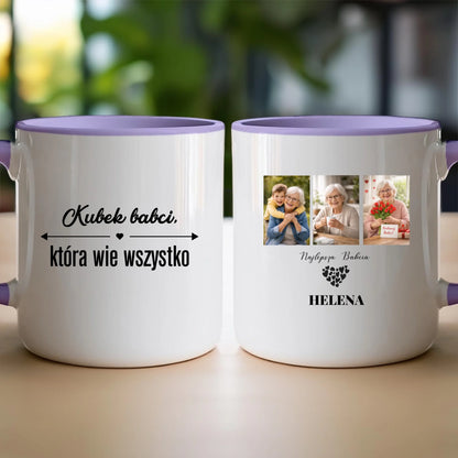 Kubek personalizowany dla babci #457