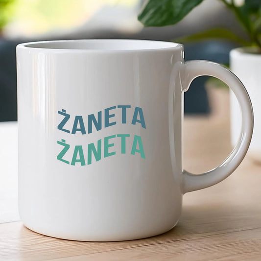 Personalizowany kubek z napisem #321