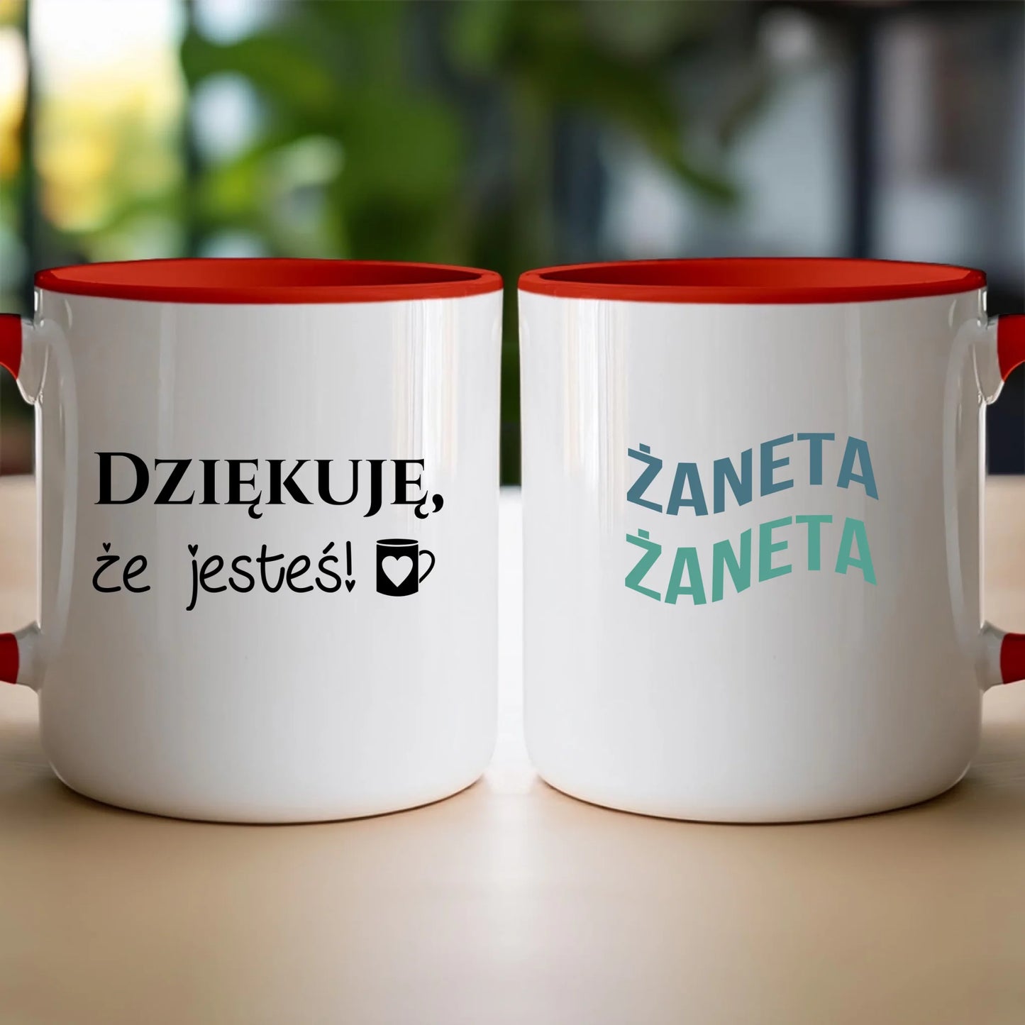 Personalizowany kubek z napisem #321